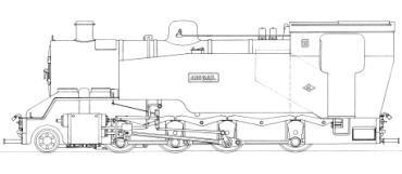 BVR No. 2, side elevation